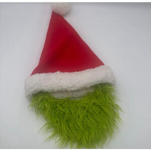 Hanna Andersson Grinch Christmas Hat Toddler One Size Red Green